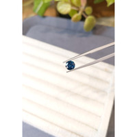 1.25 Ct. Greenish Blue Sapphire from Montana Life Style
