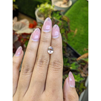 2.25 Ct. Peach Sapphire from Ceylon (Sri Lanka) Life Style