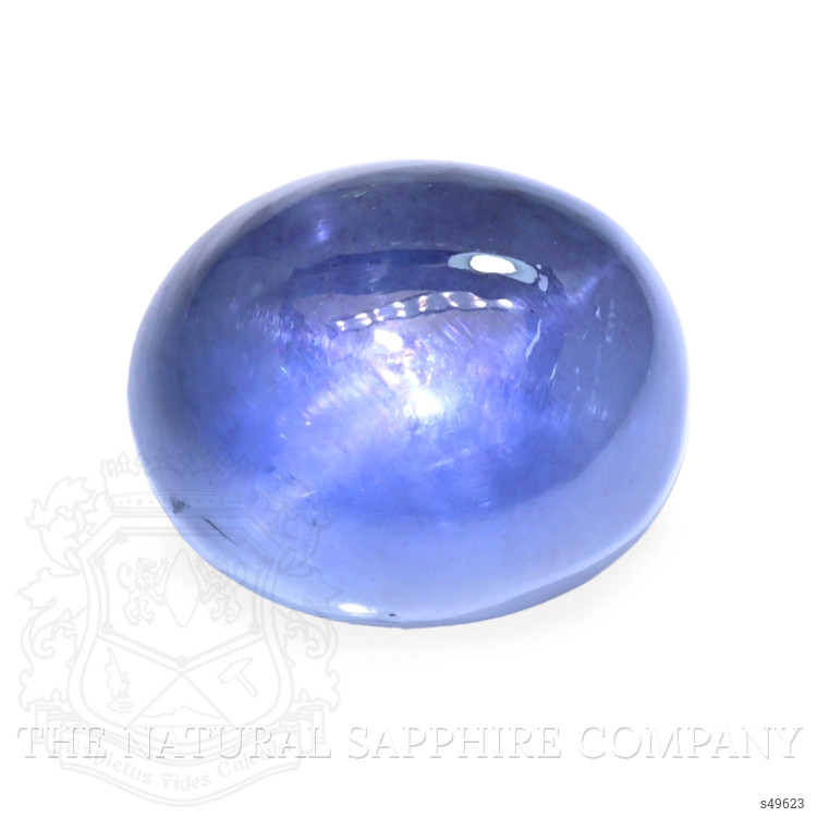 2.95 Ct. Blue Cabochon Star Sapphire from Ceylon (Sri Lanka)