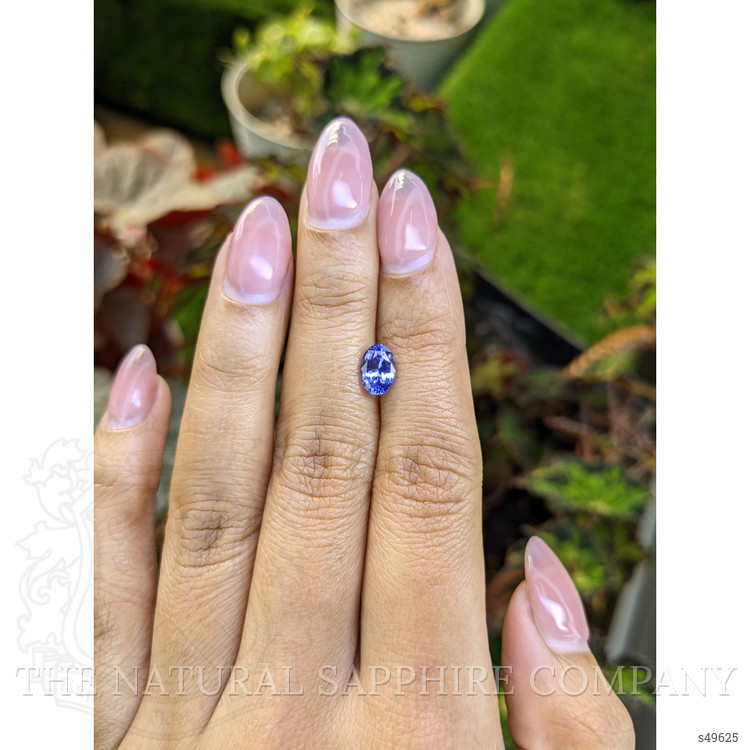 1.27 Ct. Violet Sapphire from Ceylon (Sri Lanka)