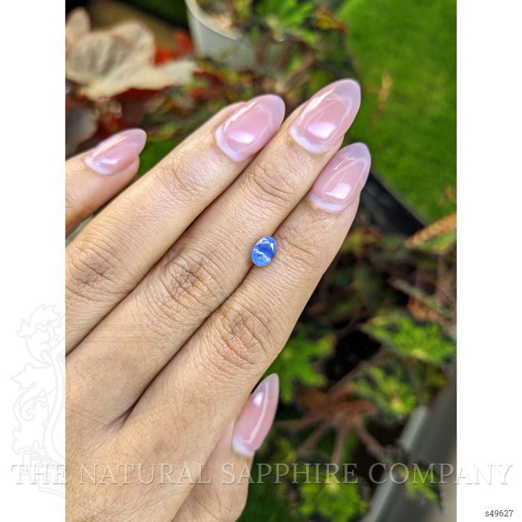 1.08 Ct. Blue Sapphire from Ceylon (Sri Lanka)