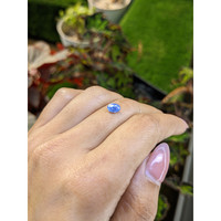 1.08 Ct. Blue Sapphire from Ceylon (Sri Lanka) Life Style