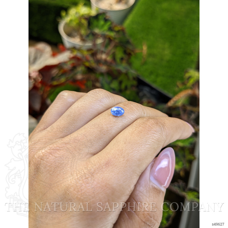 1.08 Ct. Blue Sapphire from Ceylon (Sri Lanka)