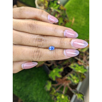 1.08 Ct. Blue Sapphire from Ceylon (Sri Lanka) Life Style