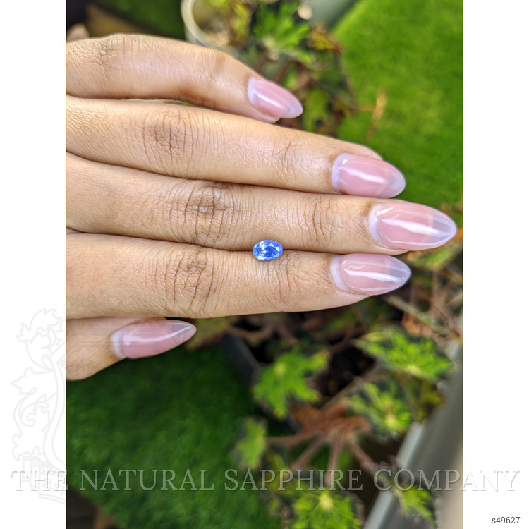 1.08 Ct. Blue Sapphire from Ceylon (Sri Lanka)
