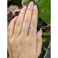 1.13 Ct. Purple Sapphire from Ceylon (Sri Lanka) Life Style