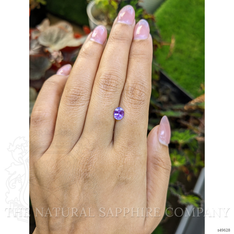 1.13 Ct. Purple Sapphire from Ceylon (Sri Lanka)