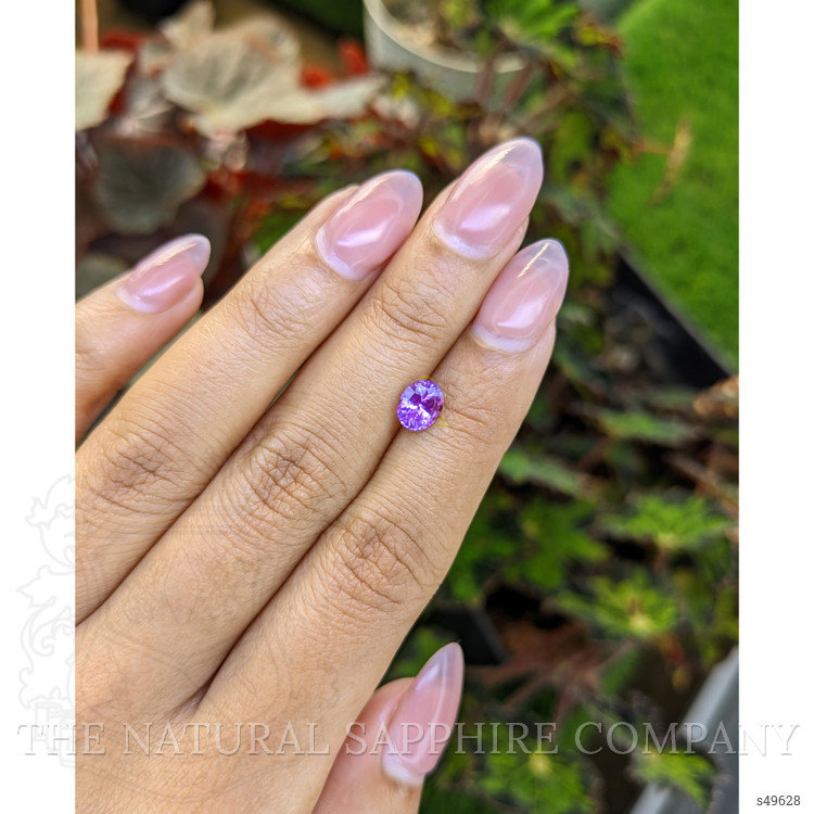 1.13 Ct. Purple Sapphire from Ceylon (Sri Lanka)