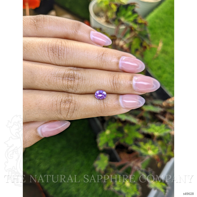 1.13 Ct. Purple Sapphire from Ceylon (Sri Lanka)