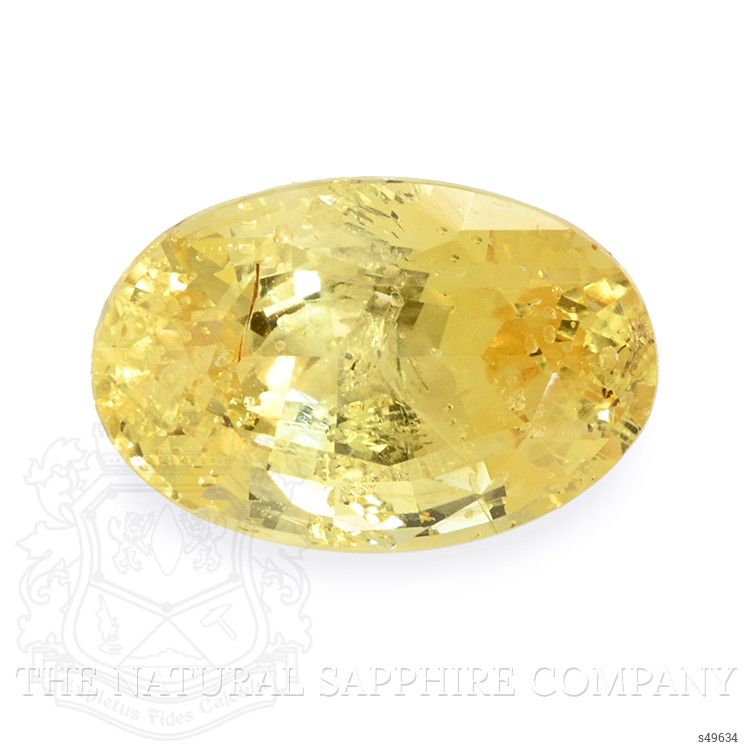 1.39 Ct. Yellow Sapphire from Ceylon (Sri Lanka)