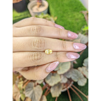 1.39 Ct. Yellow Sapphire from Ceylon (Sri Lanka) Life Style