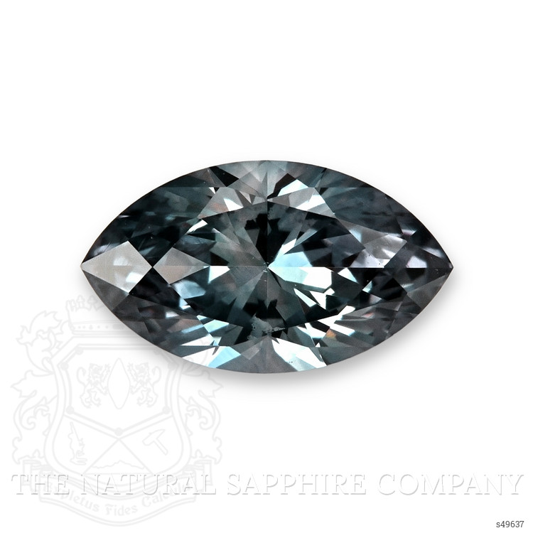 1.11 Ct. Bluish Grey Sapphire from Montana
