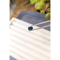 1.28 Ct. Bluish Green Sapphire from Montana Life Style