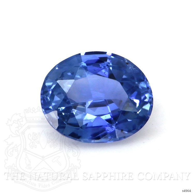 0.88 Ct. Blue Sapphire from Ceylon (Sri Lanka)