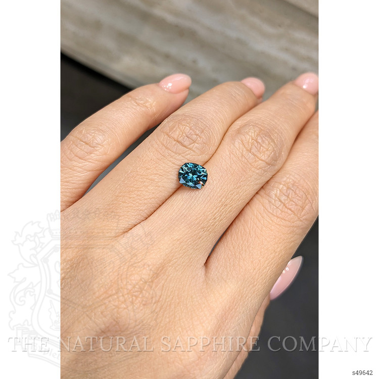1.49 Ct. Bluish Green Sapphire from Montana