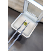 0.72 Ct. Yellow Sapphire from Montana Life Style