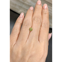 0.72 Ct. Yellow Sapphire from Montana Life Style