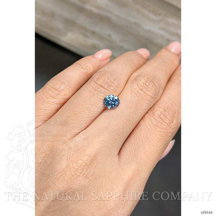 1.47 Ct. Greenish Blue Sapphire from Montana