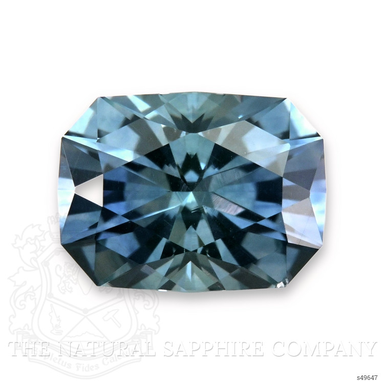 1.59 Ct. Greenish Blue Sapphire from Montana