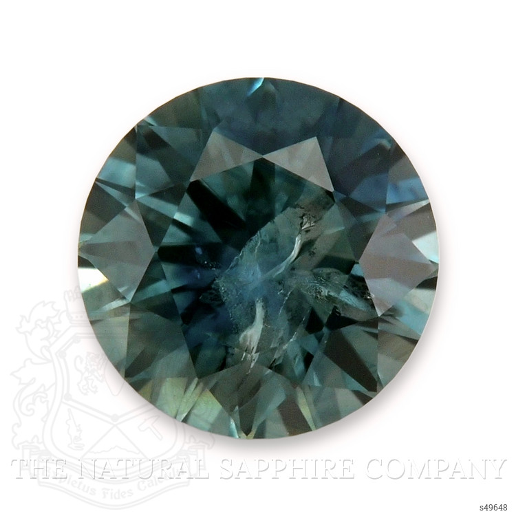 0.96 Ct. Bluish Green Sapphire from Montana