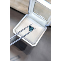 1.27 Ct. Greenish Blue Sapphire from Montana Life Style