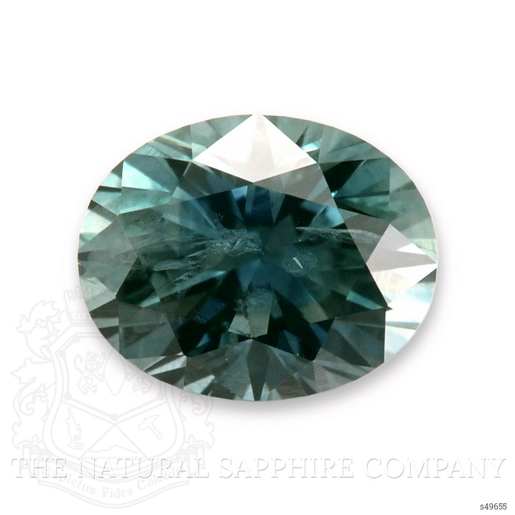 0.86 Ct. Bluish Green Sapphire from Montana