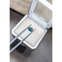 0.86 Ct. Bluish Green Sapphire from Montana Life Style
