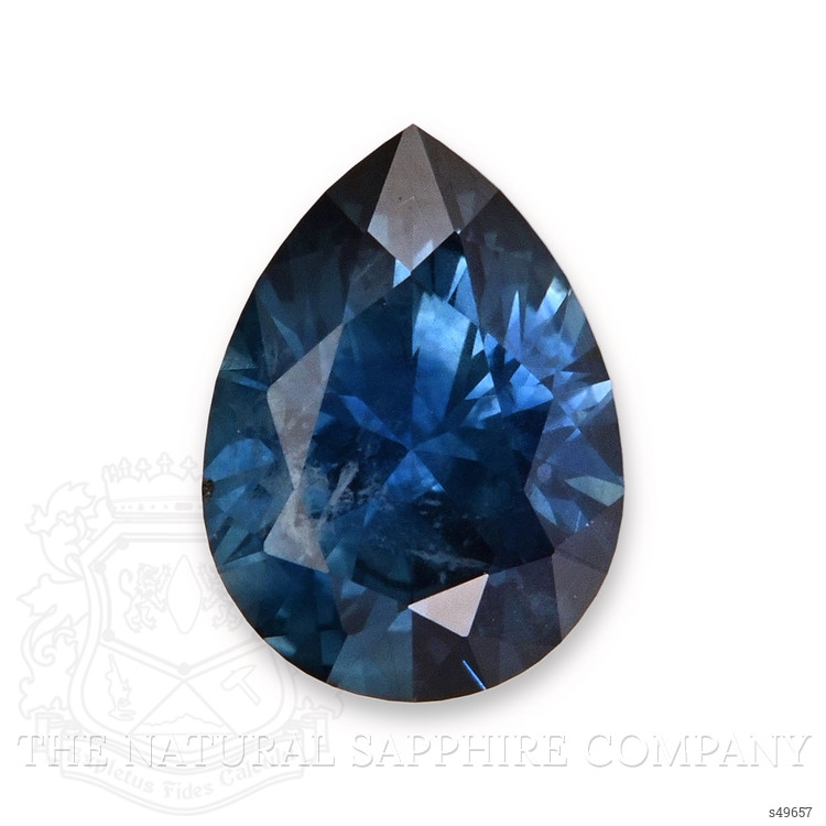 1.18 Ct. Greenish Blue Sapphire from Montana