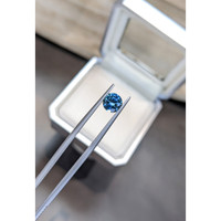 1.33 Ct. Bluish Green Sapphire from Montana Life Style