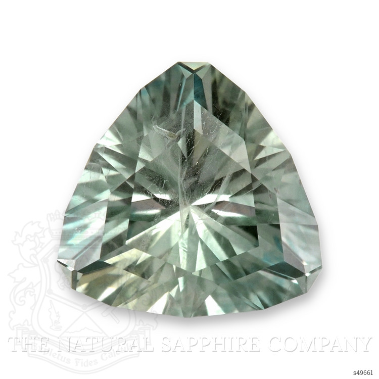 1.37 Ct. Green Sapphire from Montana