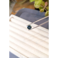 1.54 Ct. Bluish Green Sapphire from Montana Life Style