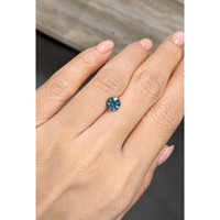 1.22 Ct. Bluish Green Sapphire from Montana Life Style