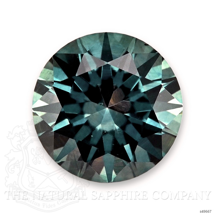 1.29 Ct. Bluish Green Sapphire from Montana