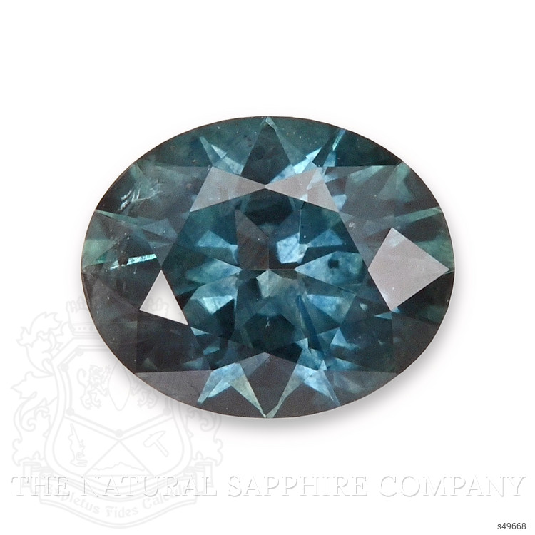 0.94 Ct. Bluish Green Sapphire from Montana