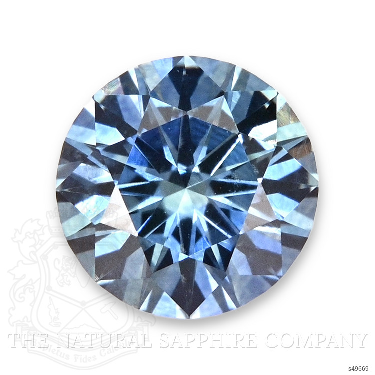0.89 Ct. Greenish Blue Sapphire from Montana