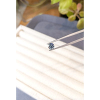 0.89 Ct. Greenish Blue Sapphire from Montana Life Style