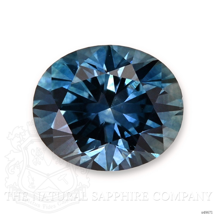 1.55 Ct. Greenish Blue Sapphire from Montana