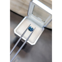 1.55 Ct. Greenish Blue Sapphire from Montana Life Style