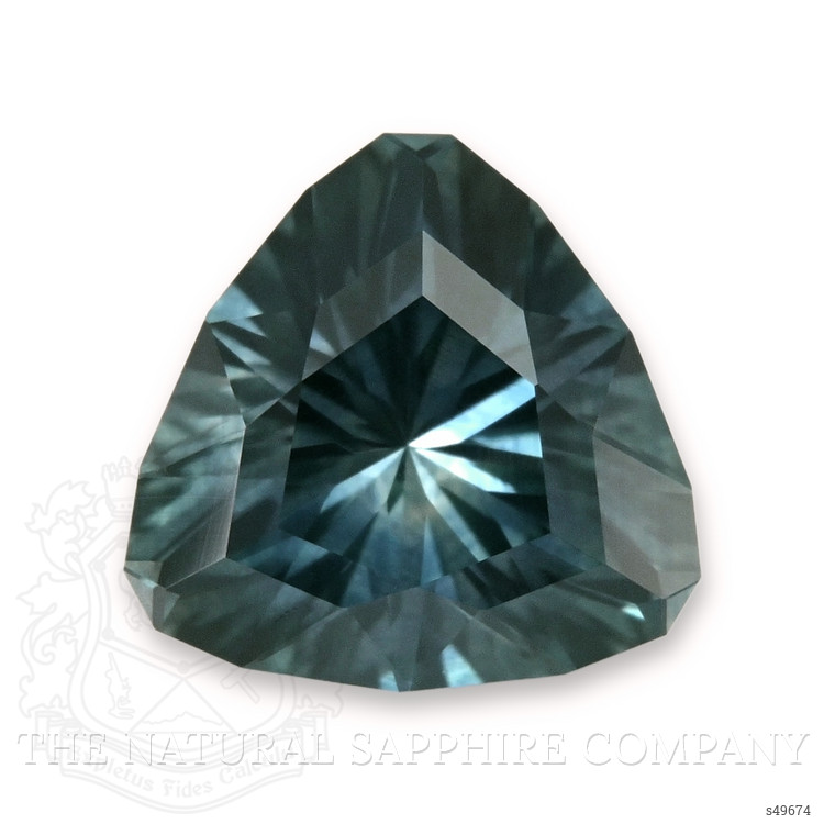 1.18 Ct. Bluish Green Sapphire from Montana
