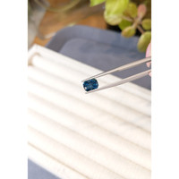1.58 Ct. Greenish Blue Sapphire from Montana Life Style