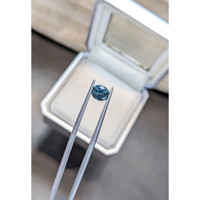 1.21 Ct. Bluish Green Sapphire from Montana Life Style