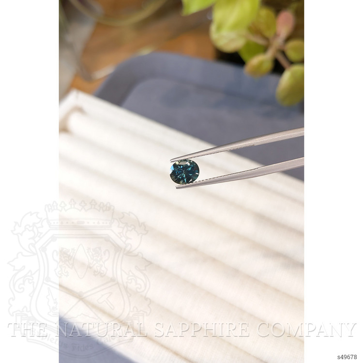 1.53 Ct. Bluish Green Sapphire from Montana