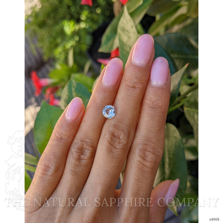 1.46 Ct. White Sapphire from Ceylon (Sri Lanka)