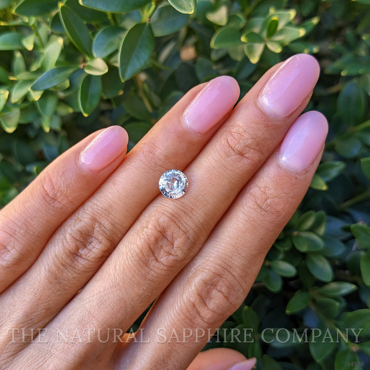 1.46 Ct. White Sapphire from Ceylon (Sri Lanka)