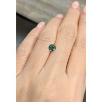 0.83 Ct. Bluish Green Sapphire from Montana Life Style