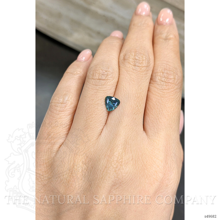1.16 Ct. Bluish Green Sapphire from Montana