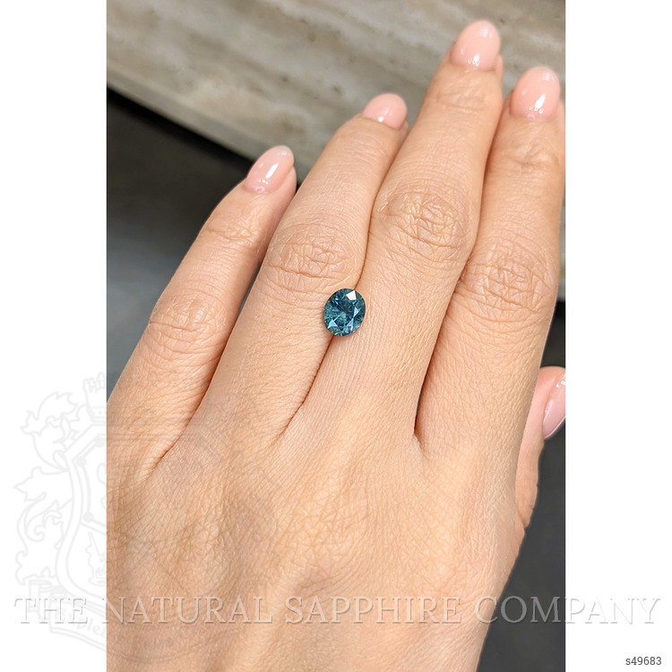 1.54 Ct. Bluish Green Sapphire from Montana