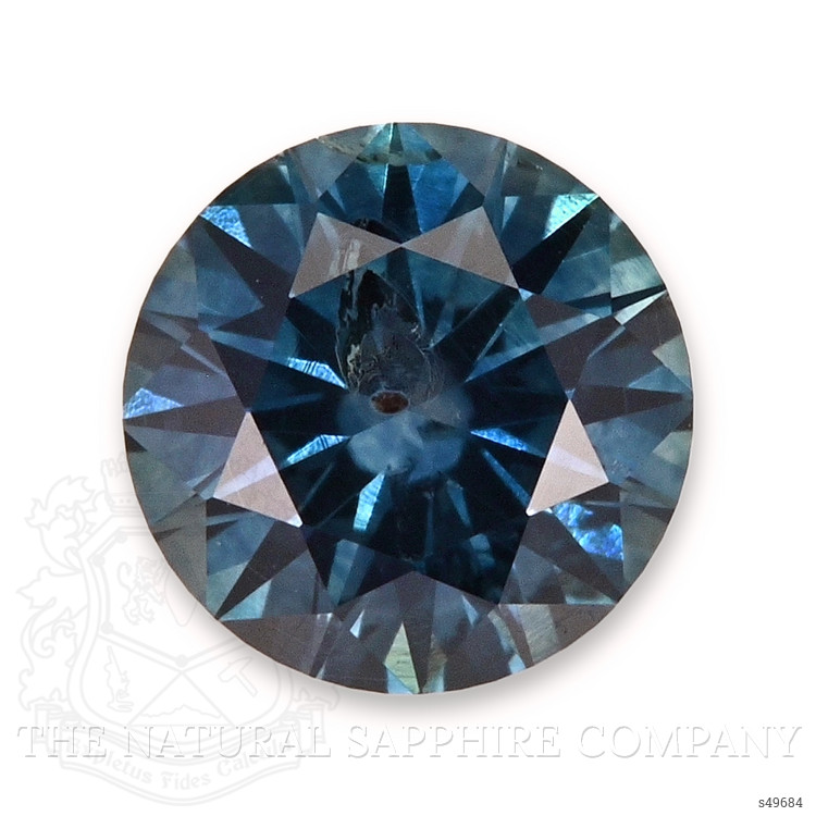 1.08 Ct. Bluish Green Sapphire from Montana
