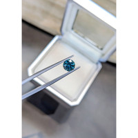 1.37 Ct. Bluish Green Sapphire from Montana Life Style