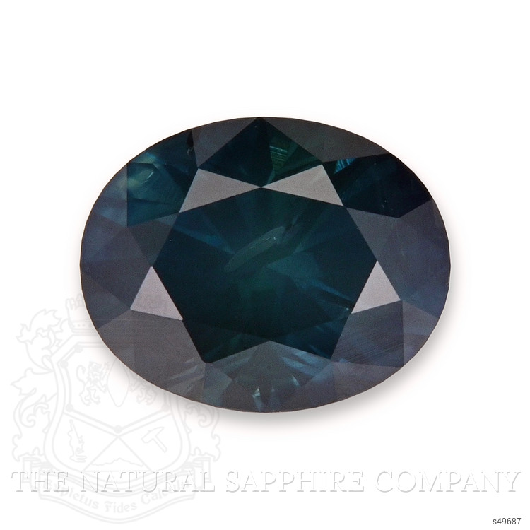 1.98 Ct. Bluish Green Sapphire from Montana